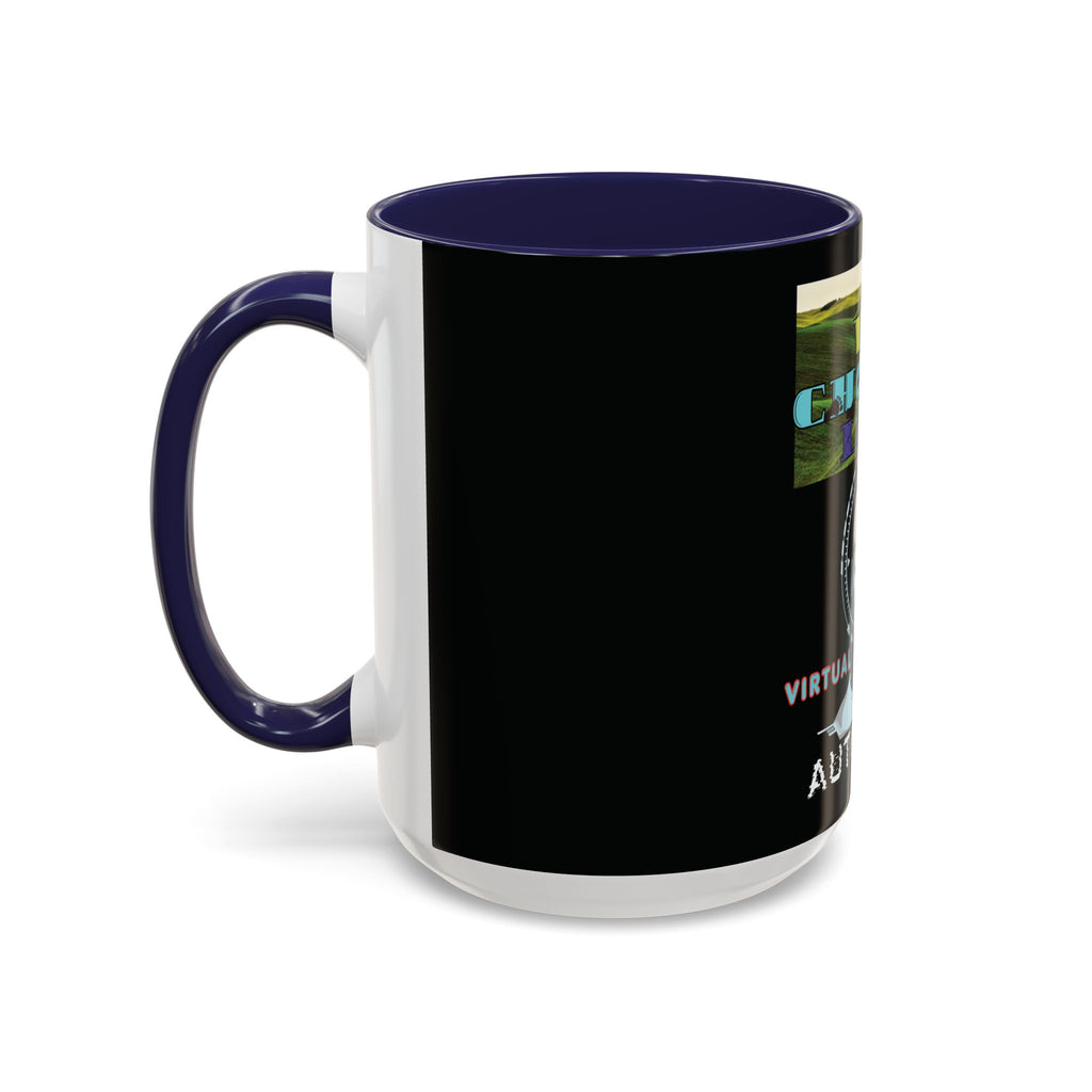 We Choose Life Accent Coffee Mug — Sci‑Fi Robot Design, Authentic CalamityVirtual Theme (11/15oz)