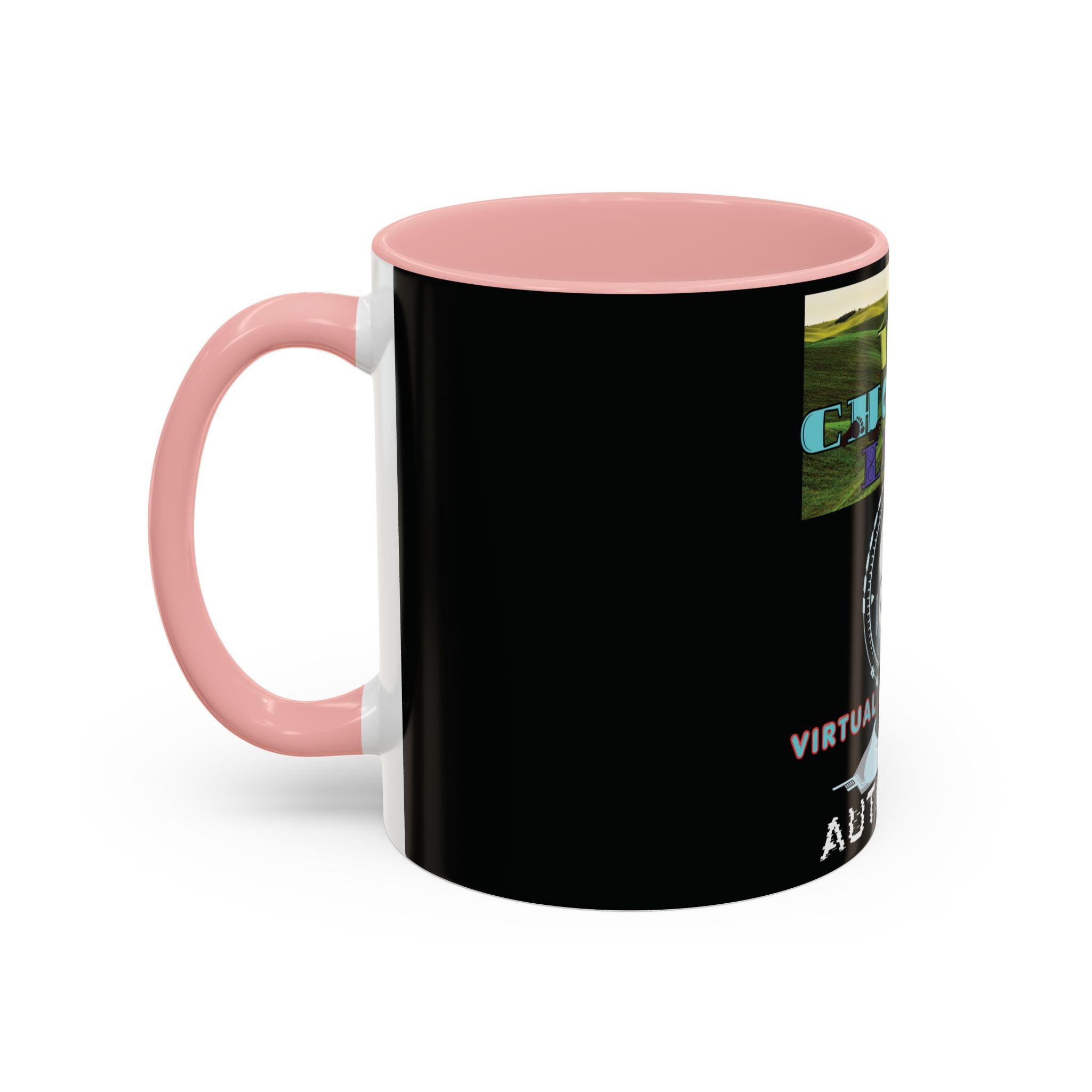 We Choose Life Accent Coffee Mug — Sci‑Fi Robot Design, Authentic CalamityVirtual Theme (11/15oz)
