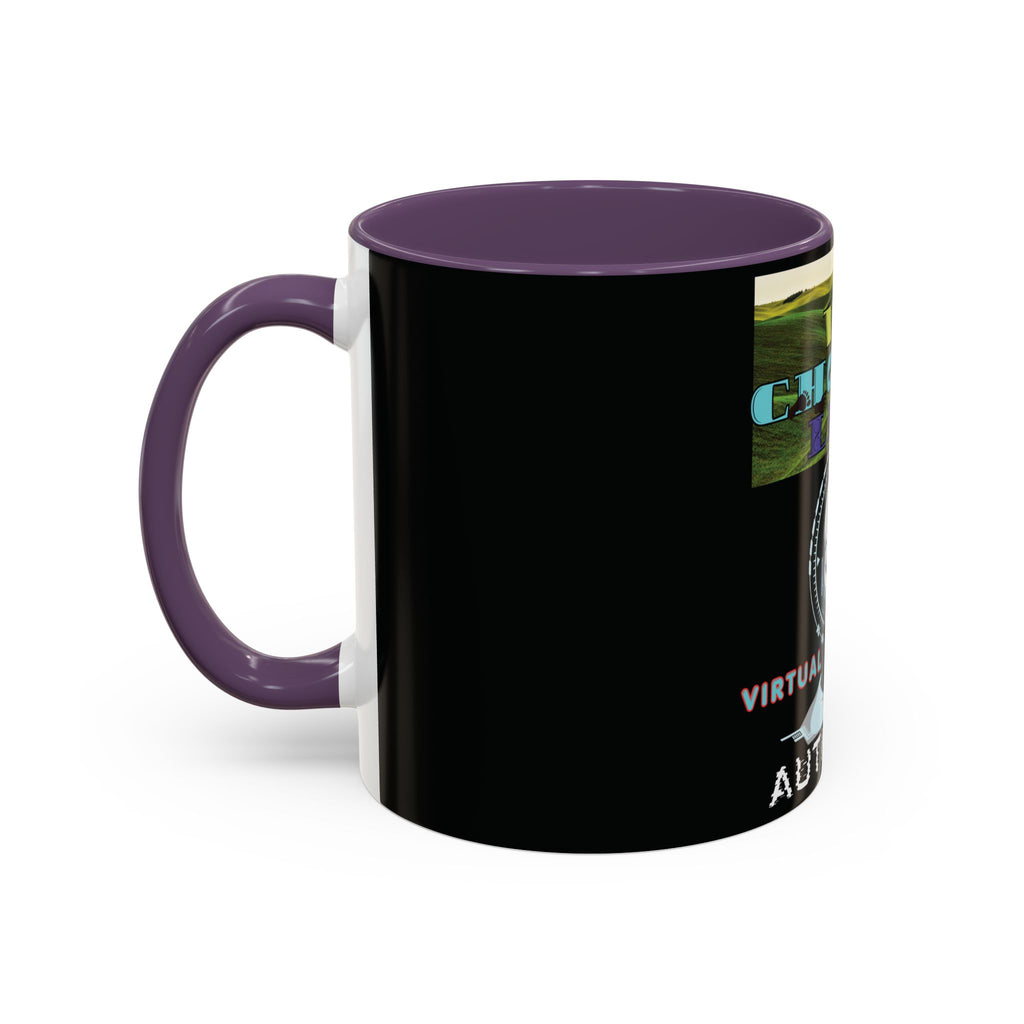 We Choose Life Accent Coffee Mug — Sci‑Fi Robot Design, Authentic CalamityVirtual Theme (11/15oz)
