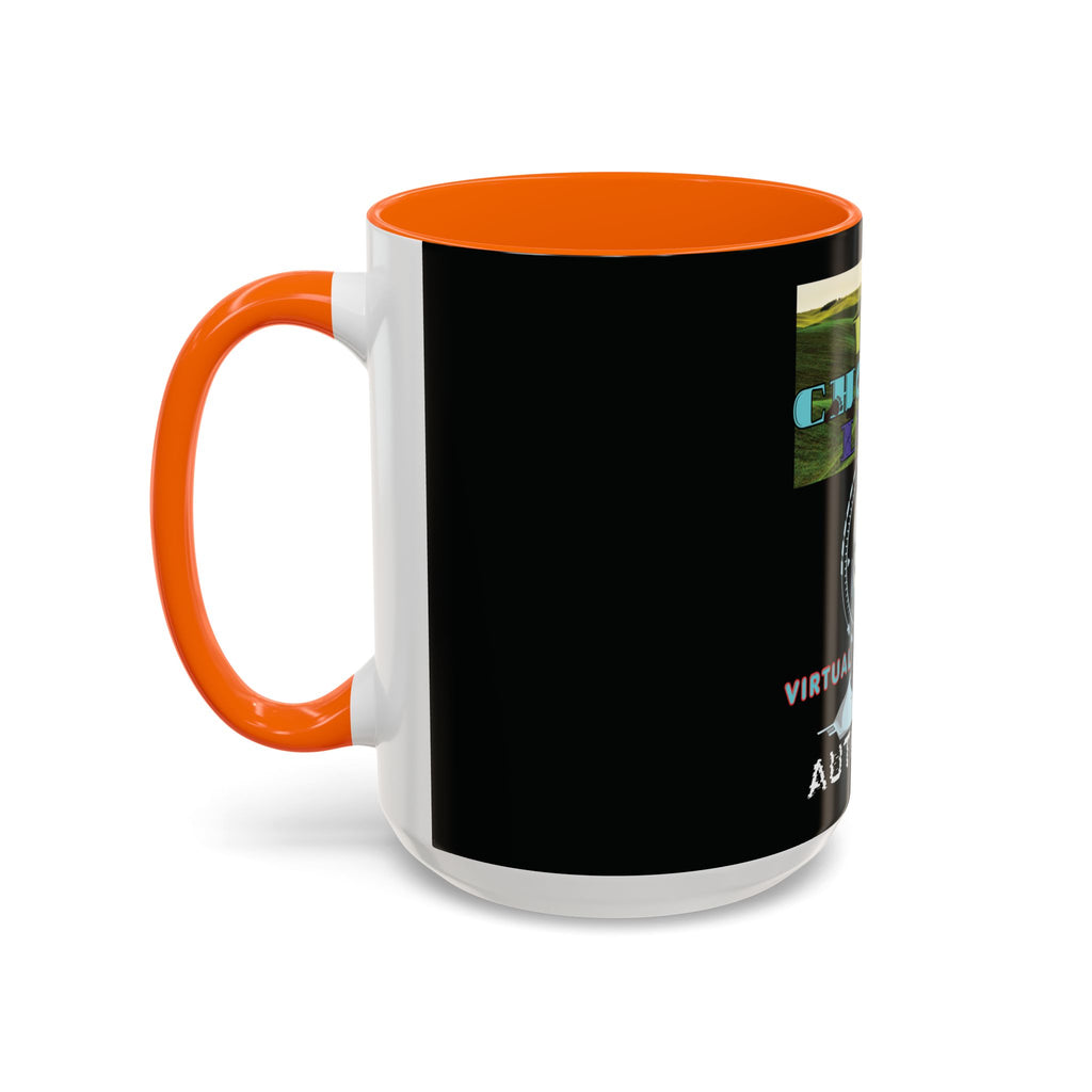 We Choose Life Accent Coffee Mug — Sci‑Fi Robot Design, Authentic CalamityVirtual Theme (11/15oz)